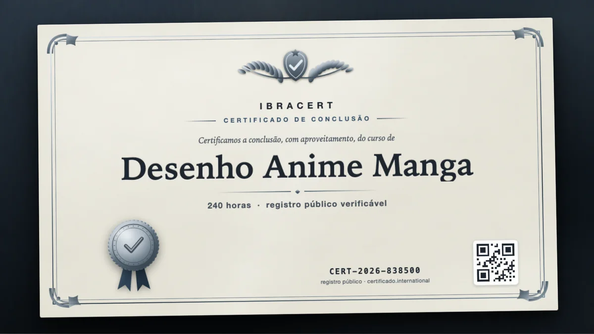 Capa do curso Desenho Anime Manga