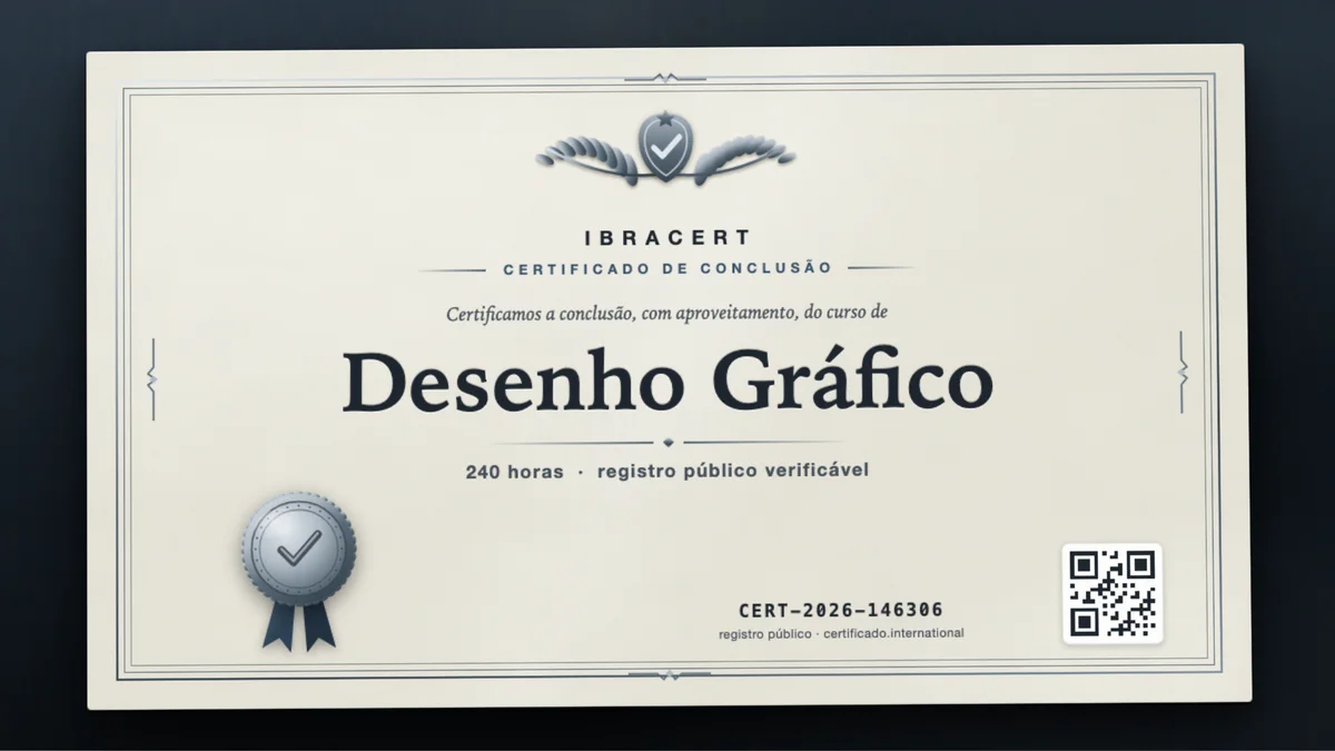 Capa do curso Desenho Gráfico