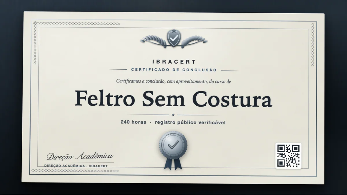 Capa do curso Feltro Sem Costura