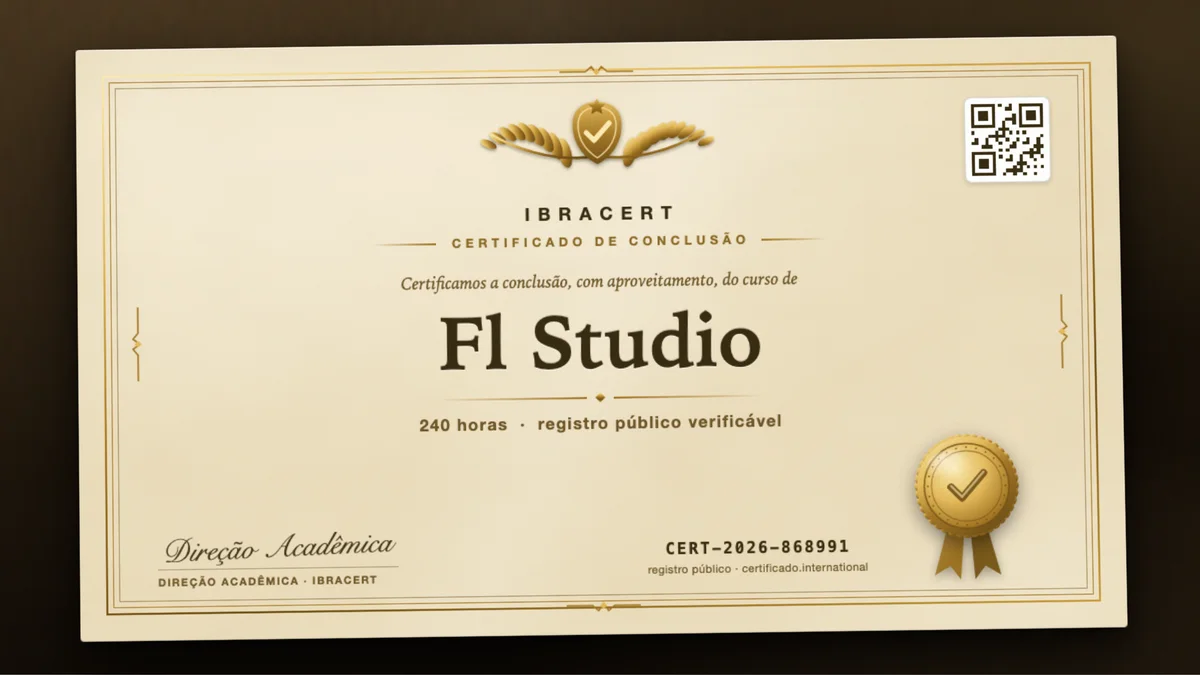 Capa do curso Fl Studio