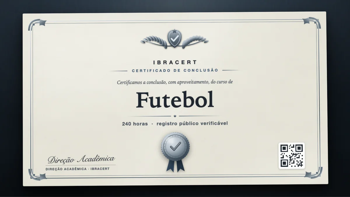 Capa do curso Futebol