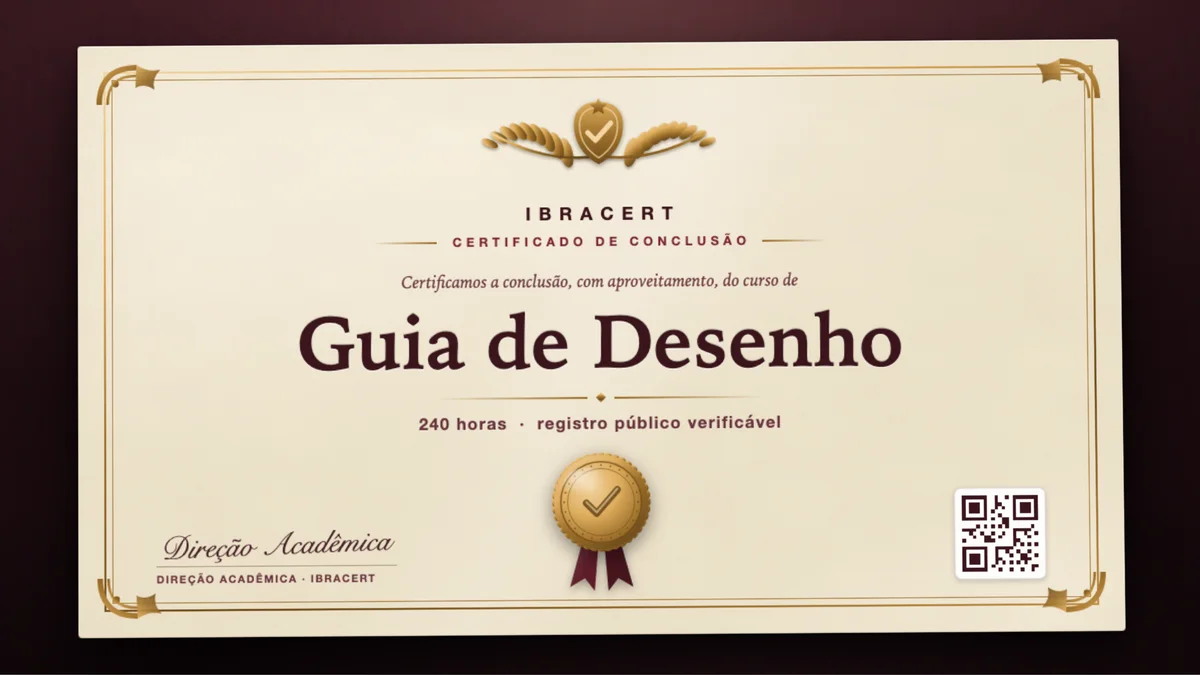 Capa do curso Guia de Desenho