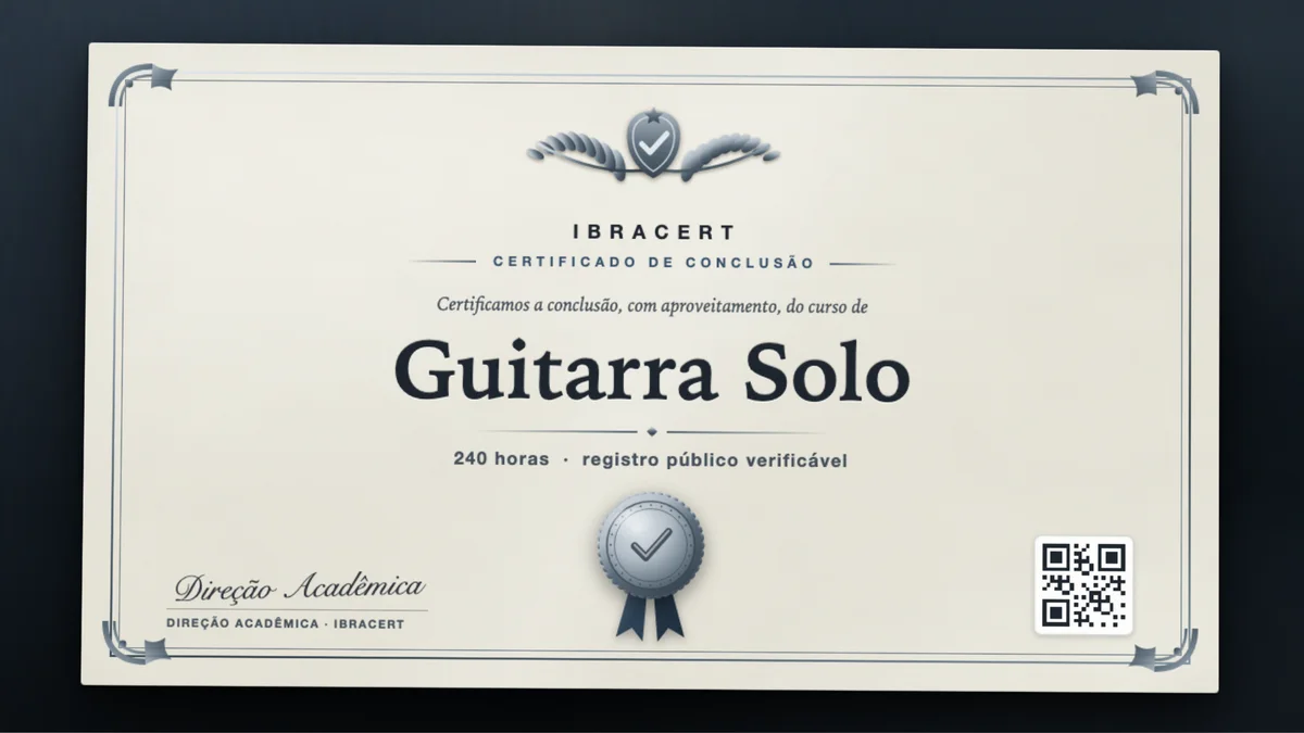 Capa do curso Guitarra Solo