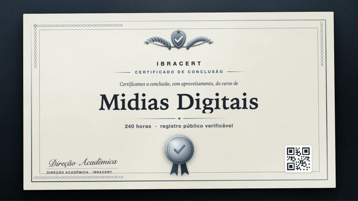 Capa do curso Midias Digitais