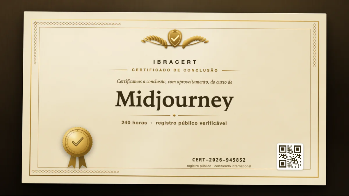Capa do curso Midjourney