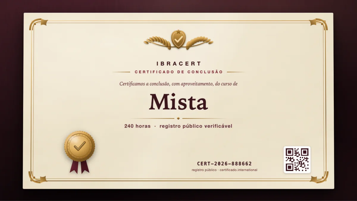 Capa do curso Mista