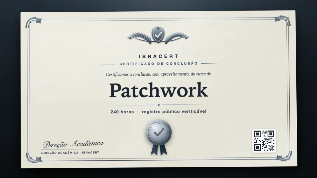 Capa do curso Patchwork