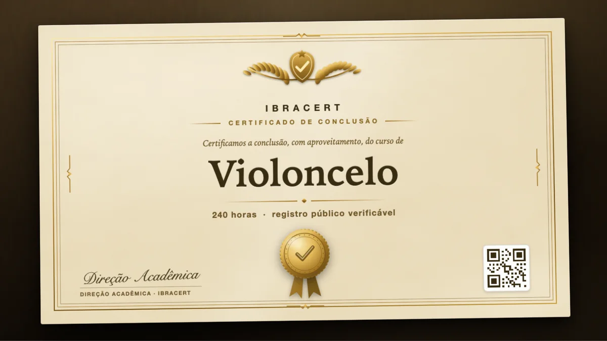 Capa do curso Violoncelo