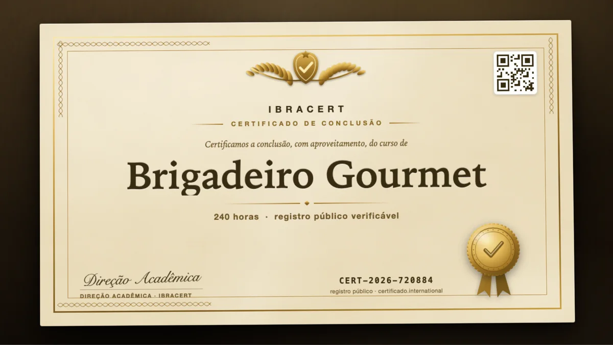 Capa do curso Brigadeiro Gourmet