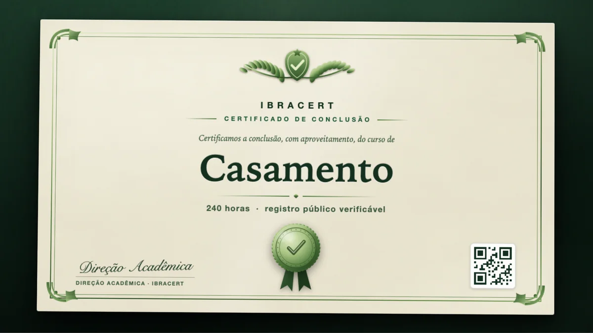 Capa do curso Casamento