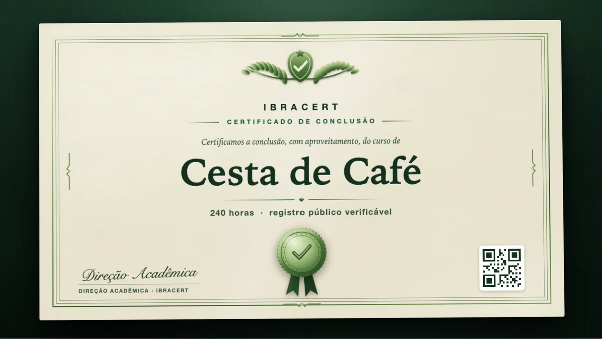 Capa do curso Cesta de Café