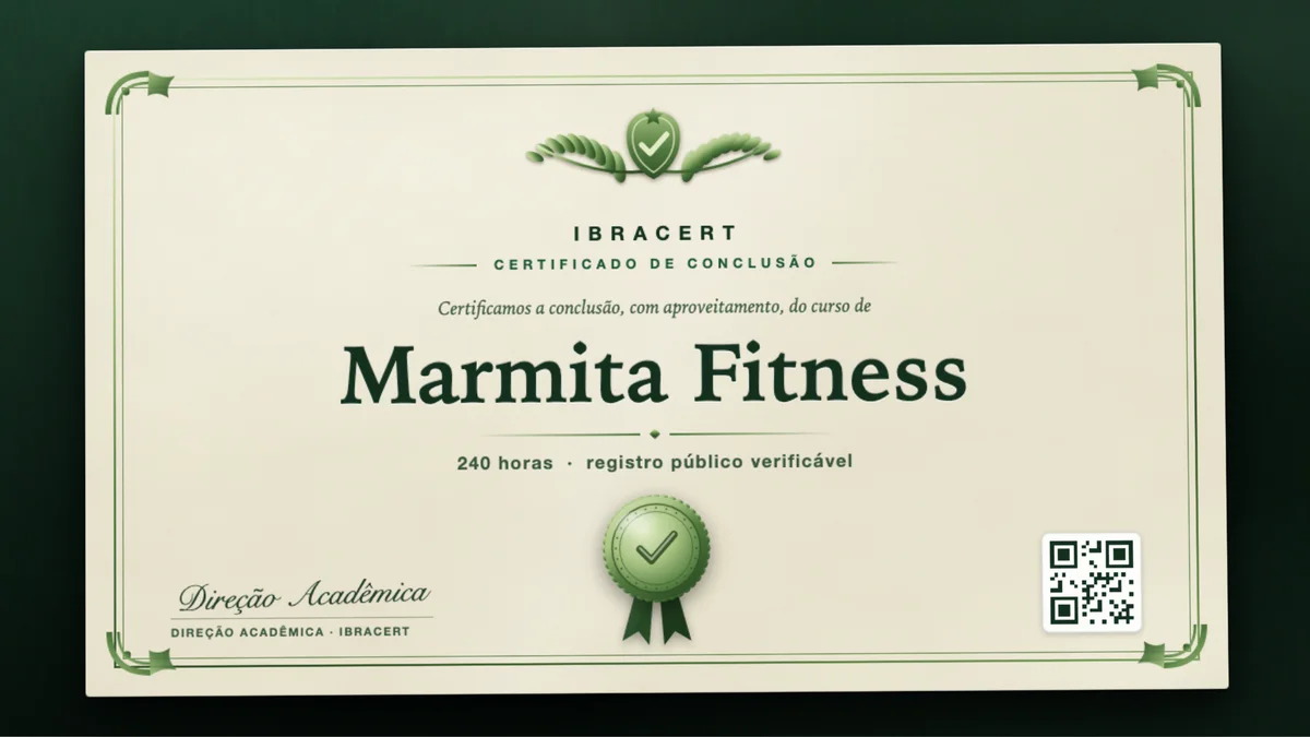 Capa do curso Marmita Fitness