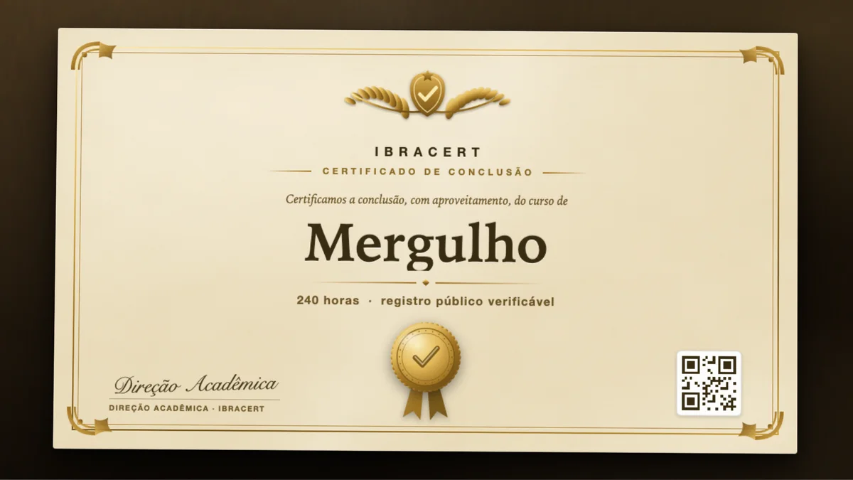 Capa do curso Mergulho