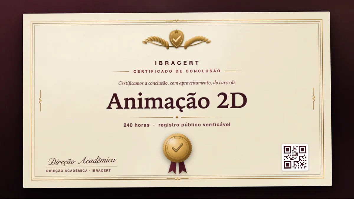 Capa do curso Animação 2D