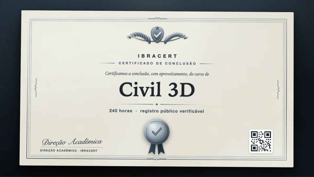 Capa do curso Civil 3D