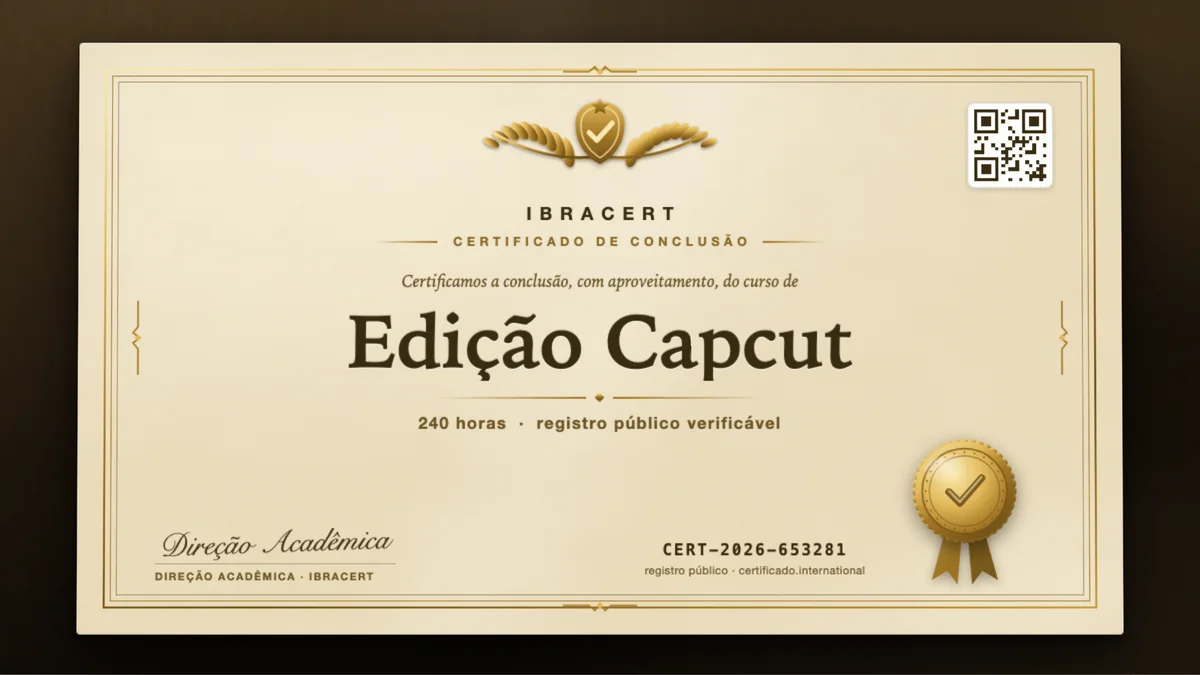 Capa do curso Edição Capcut