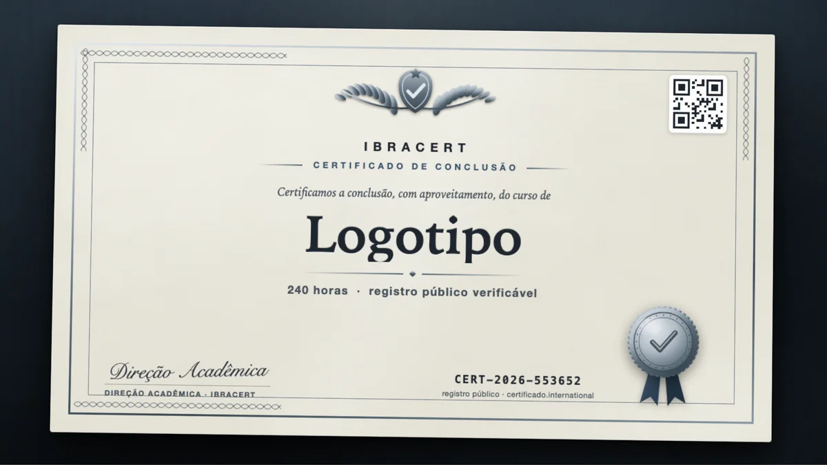 Capa do curso Logotipo