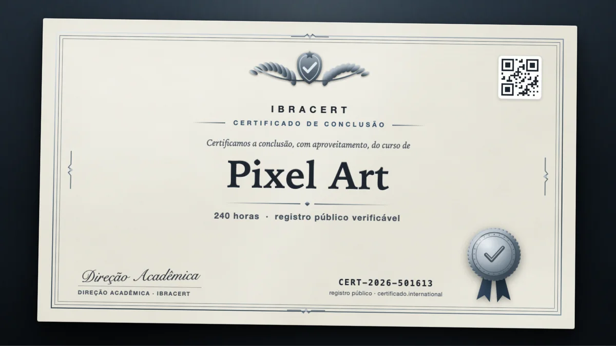 Capa do curso Pixel Art