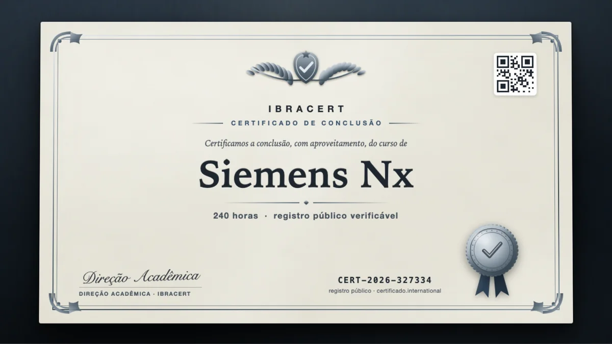 Capa do curso Siemens Nx