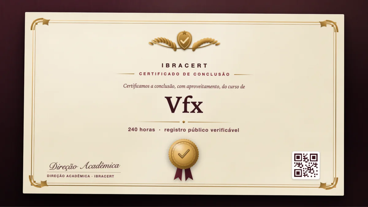 Capa do curso Vfx