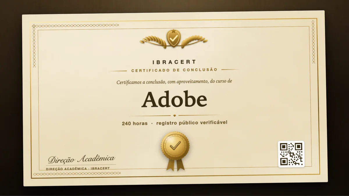 Capa do curso Adobe