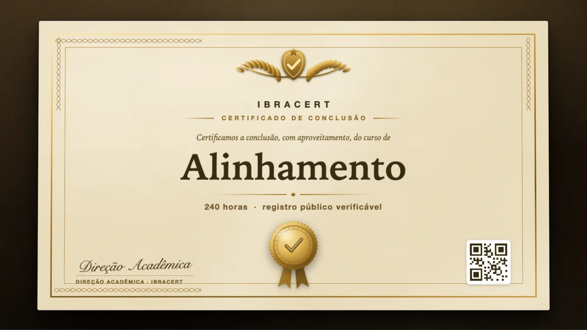 Capa do curso Alinhamento
