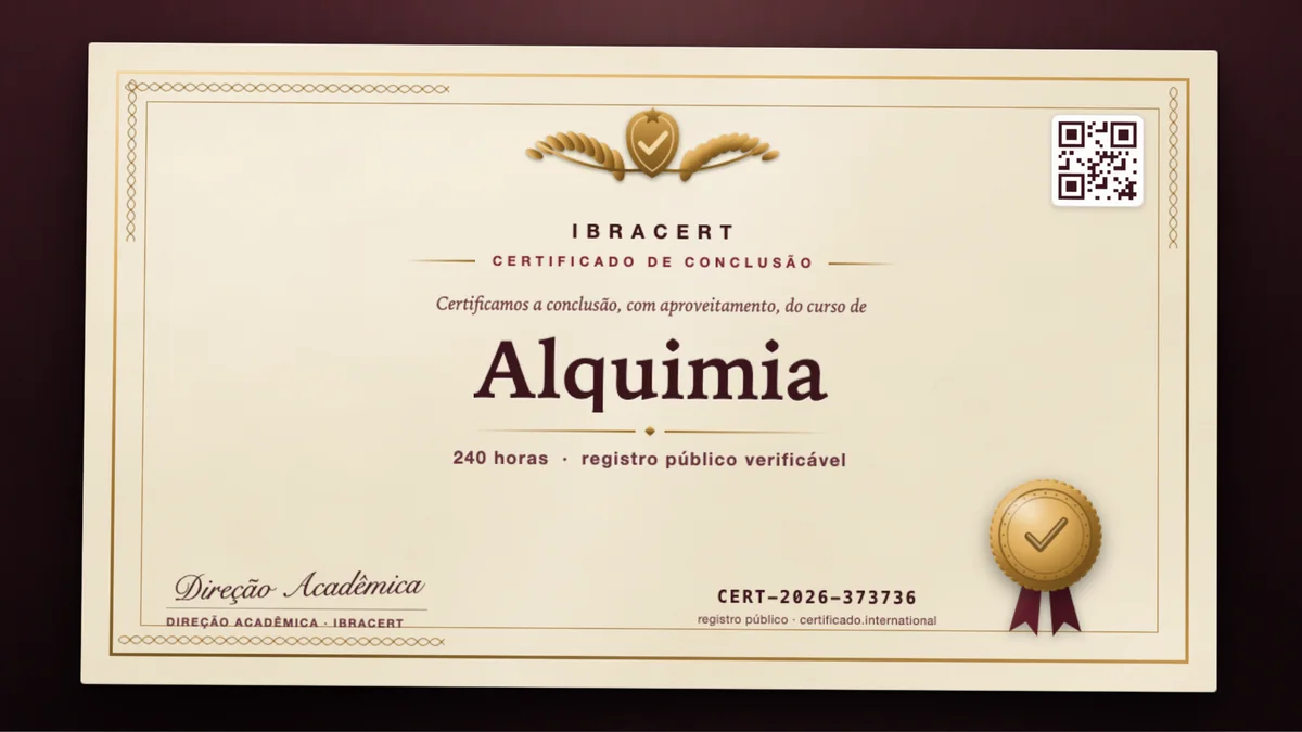 Capa do curso Alquimia