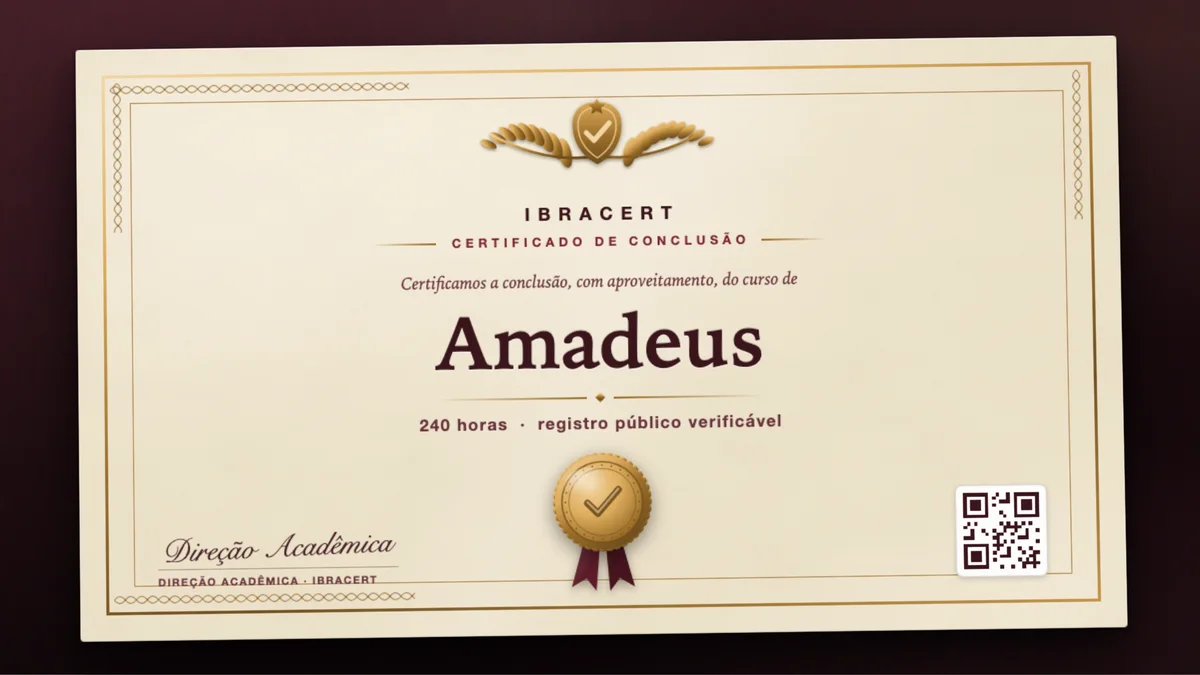 Capa do curso Amadeus