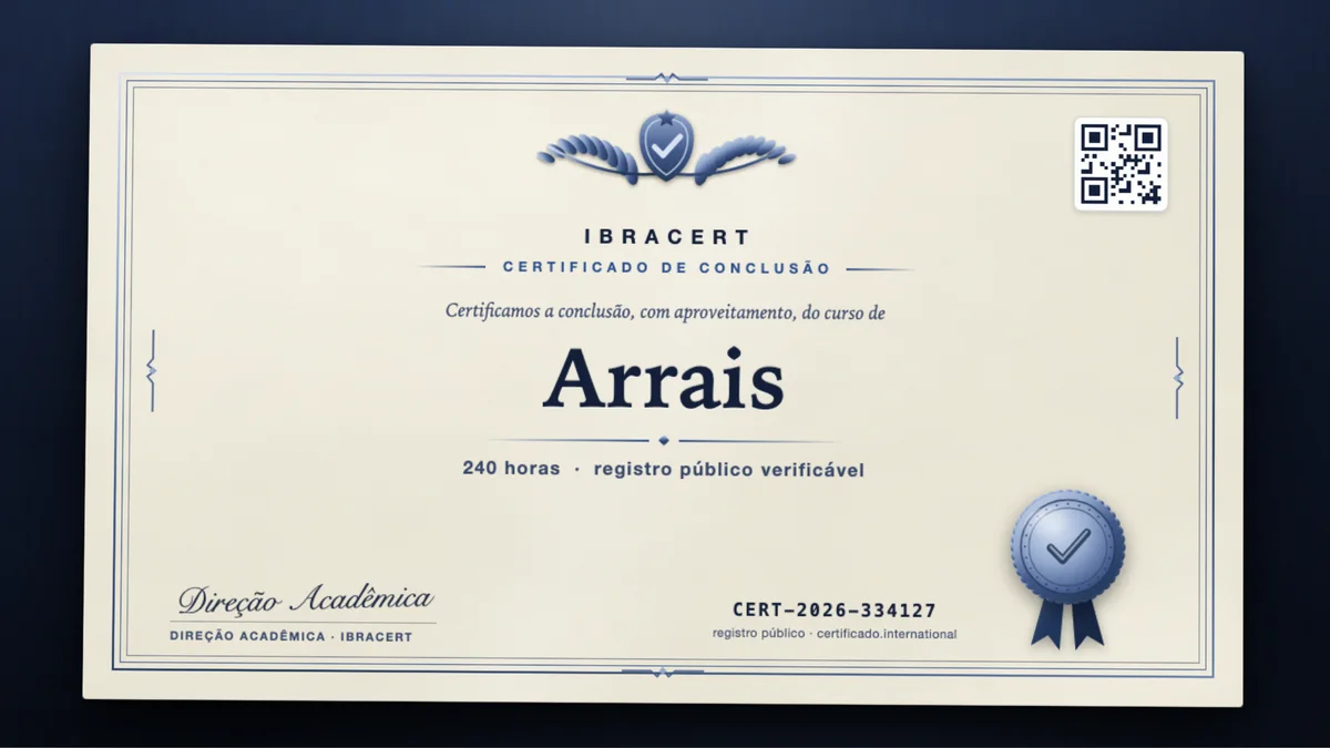 Capa do curso Arrais