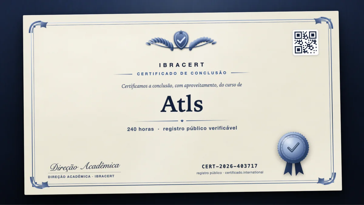Capa do curso Atls