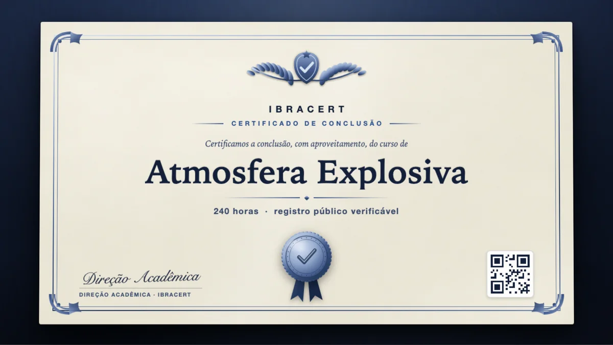 Capa do curso Atmosfera Explosiva