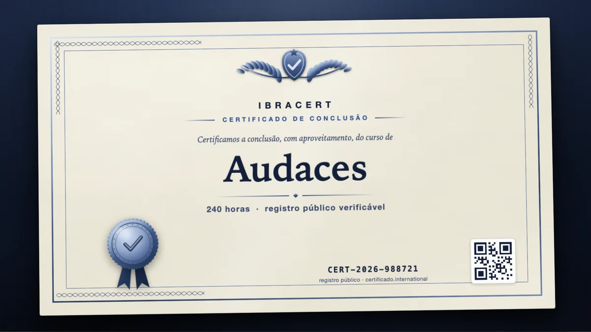 Capa do curso Audaces