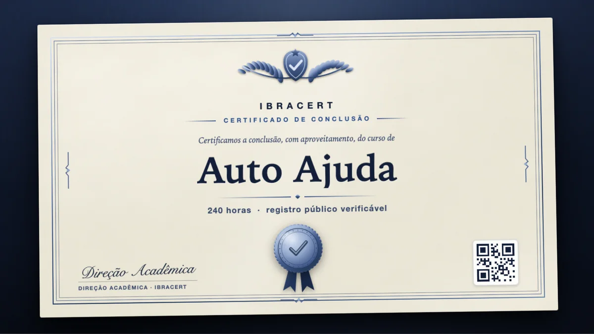 Capa do curso Auto Ajuda