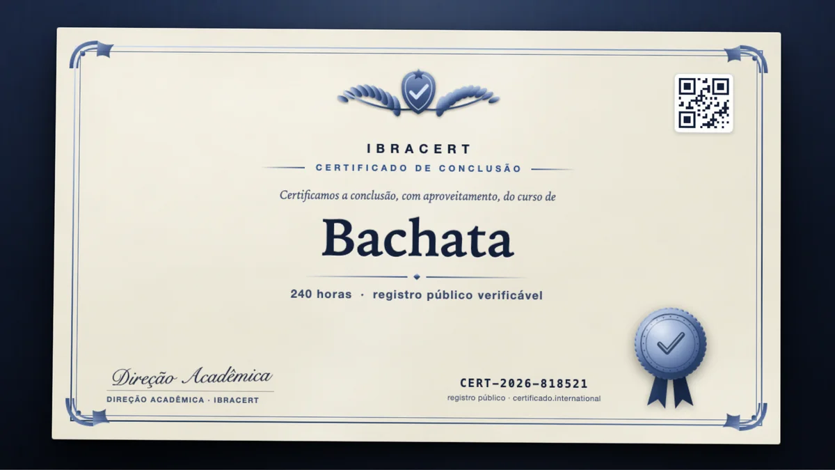 Capa do curso Bachata