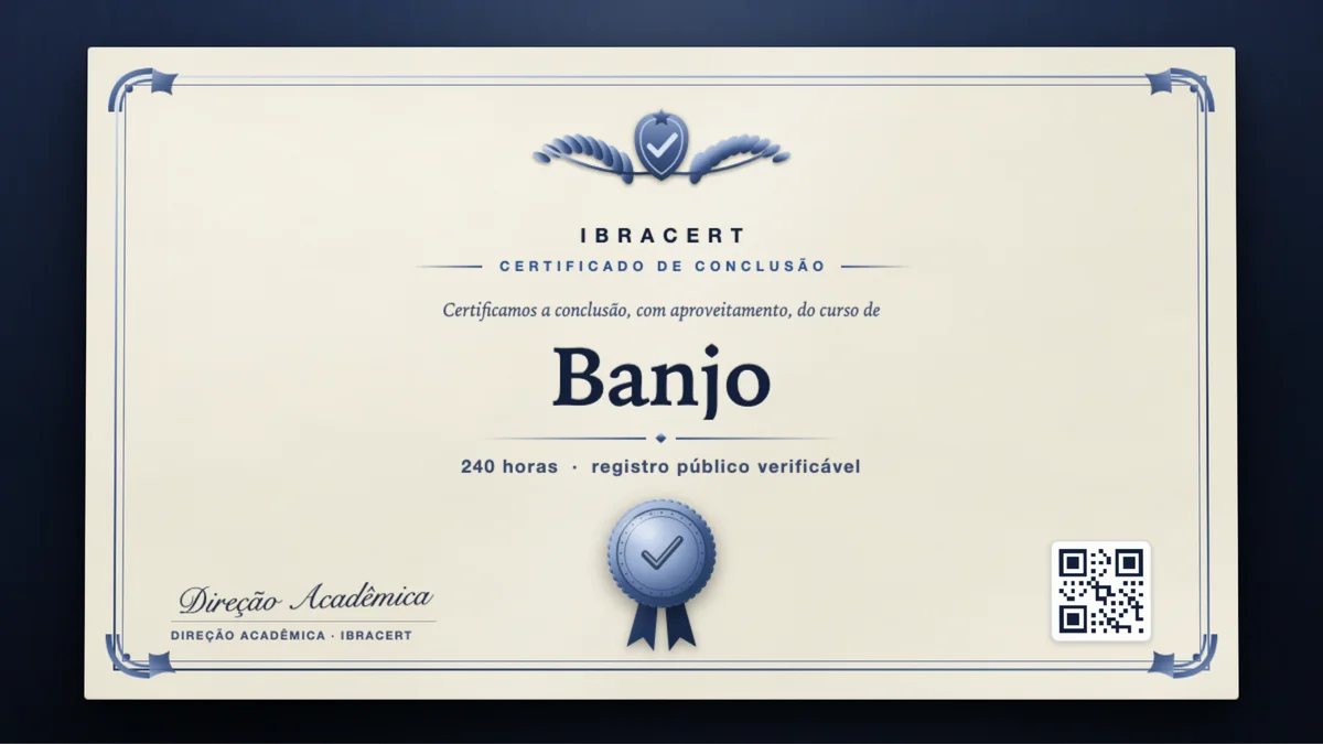 Capa do curso Banjo