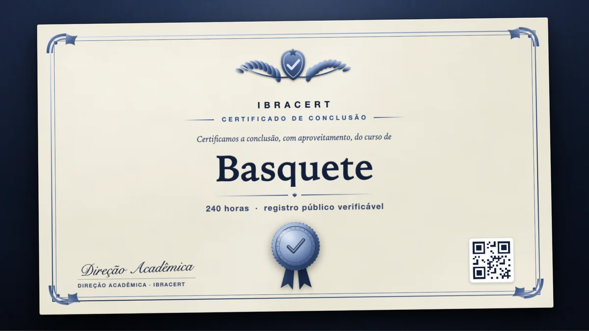 Capa do curso Basquete