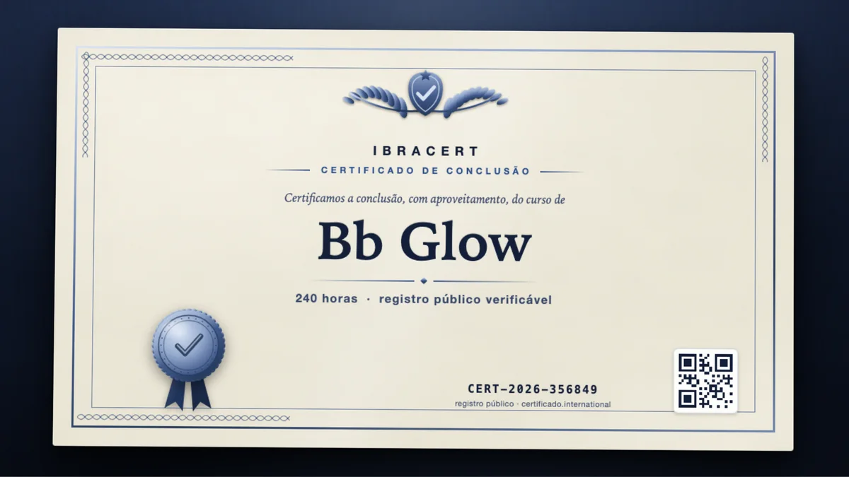 Capa do curso Bb Glow