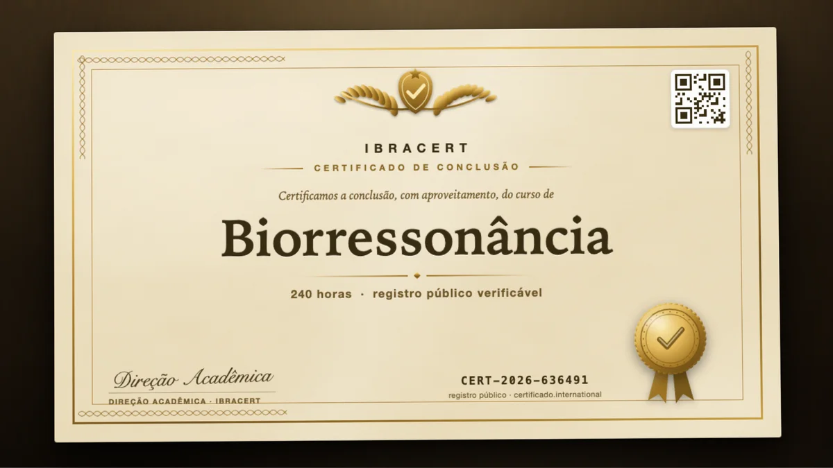 Capa do curso Biorressonância