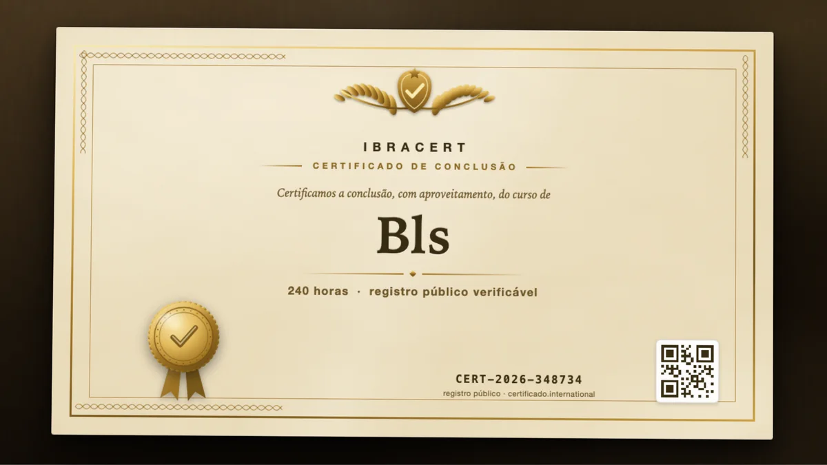 Capa do curso Bls