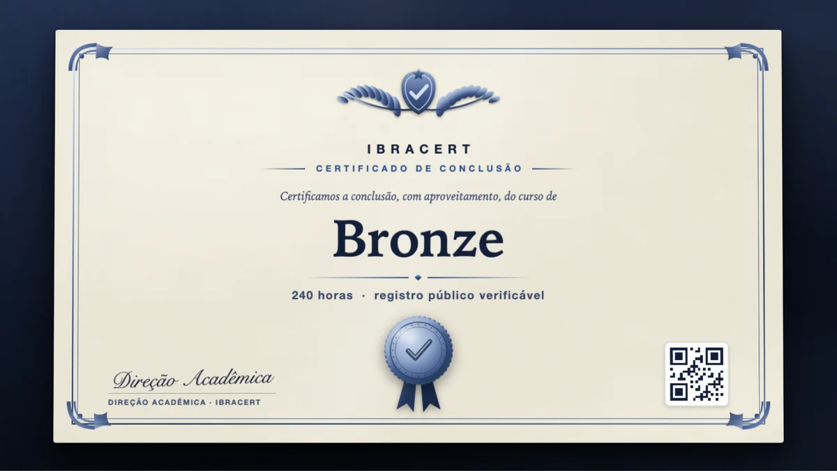 Capa do curso Bronze