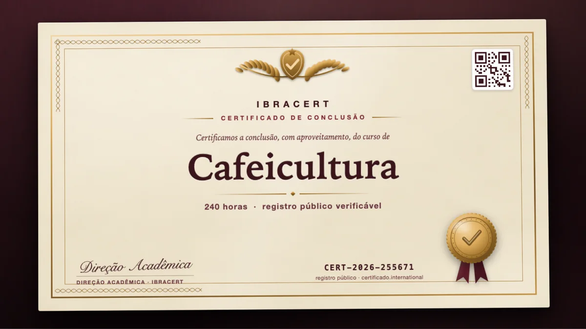 Capa do curso Cafeicultura