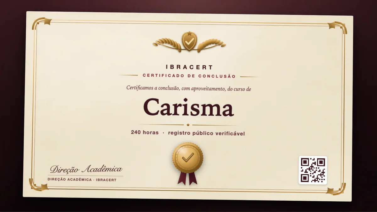 Capa do curso Carisma