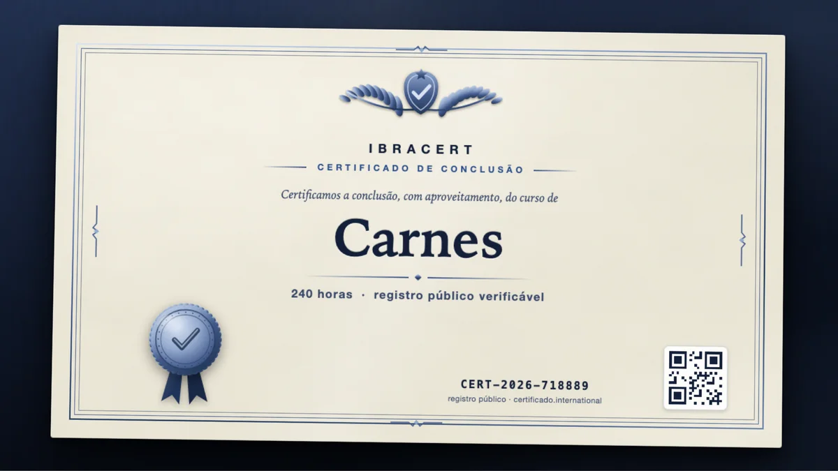 Capa do curso Carnes