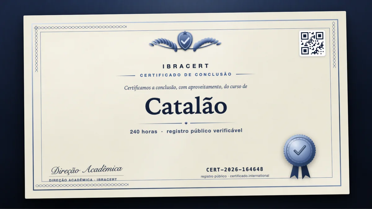 Capa do curso Catalão