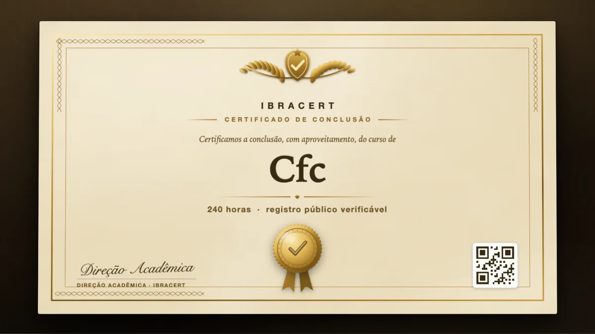 Capa do curso Cfc