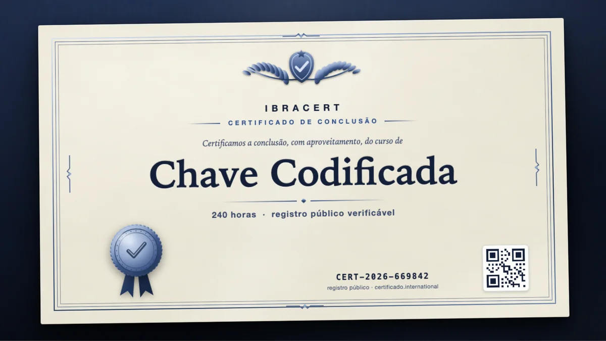 Capa do curso Chave Codificada