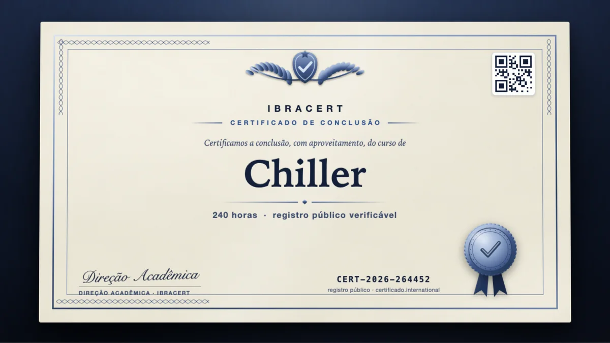 Capa do curso Chiller