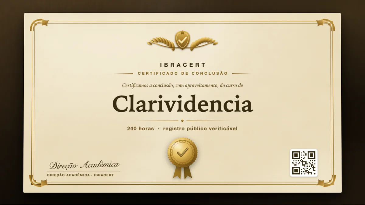 Capa do curso Clarividencia