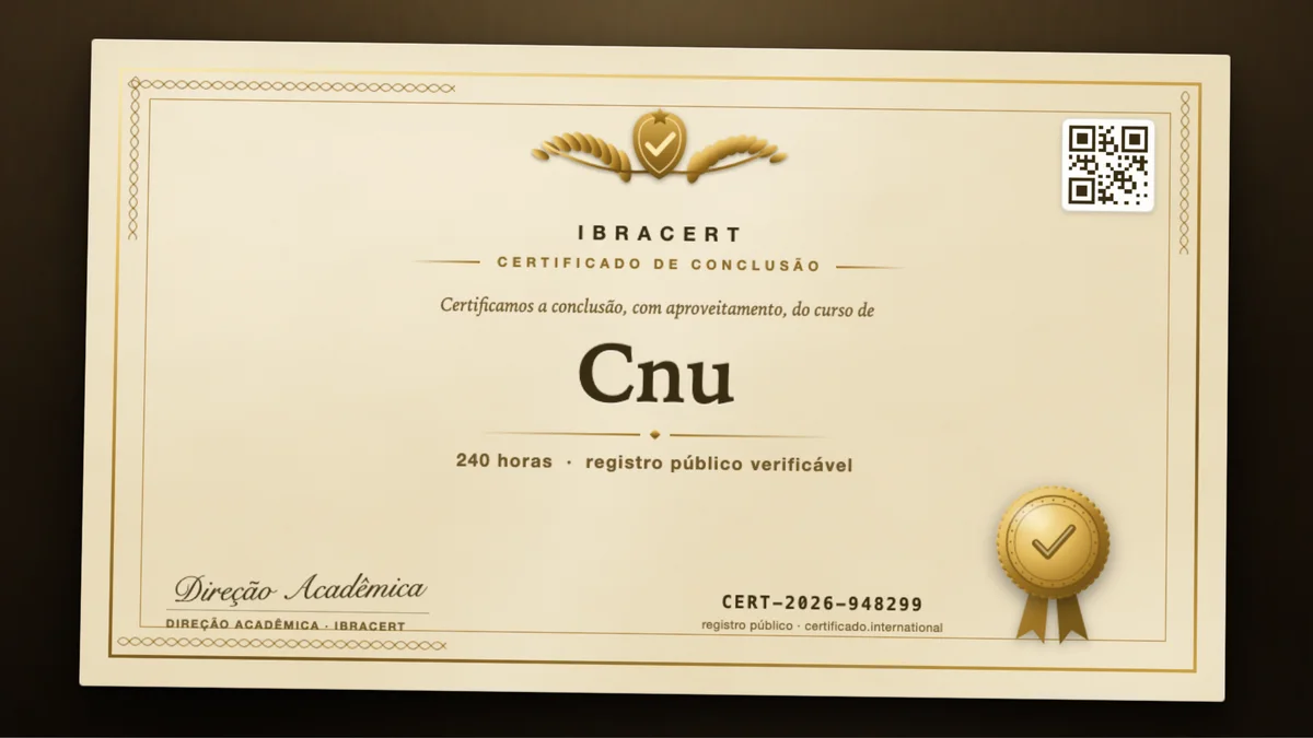 Capa do curso Cnu