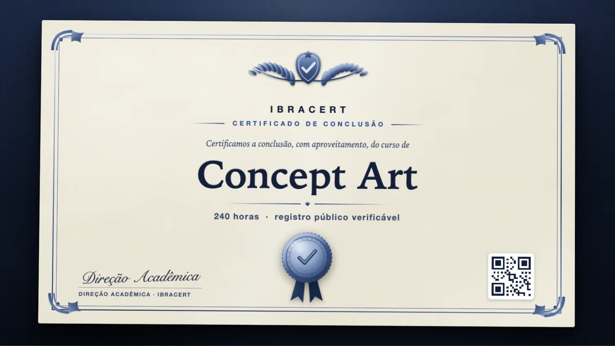 Capa do curso Concept Art